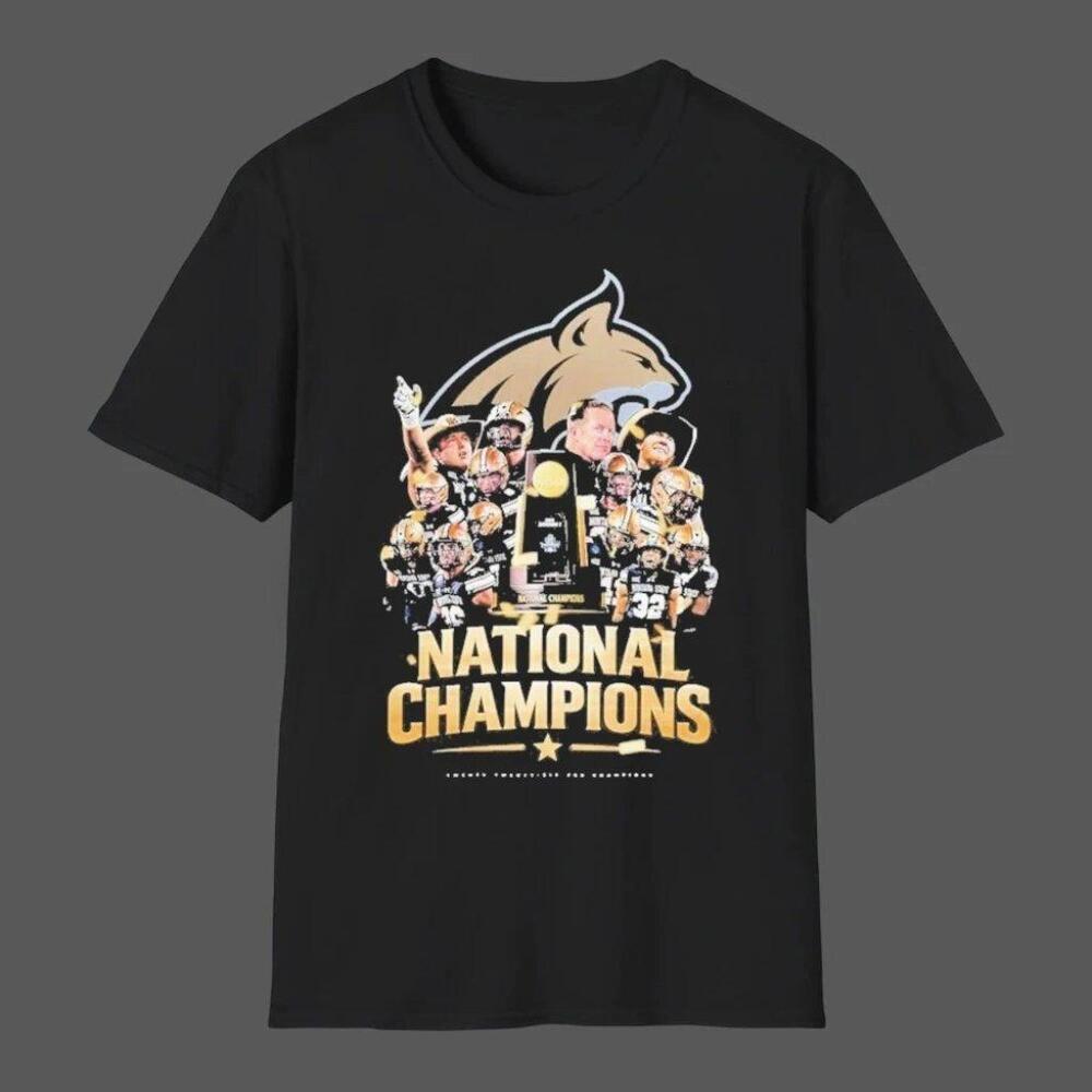 Montana State Bobcats Champion  Ncaa Fcs Football National Champions